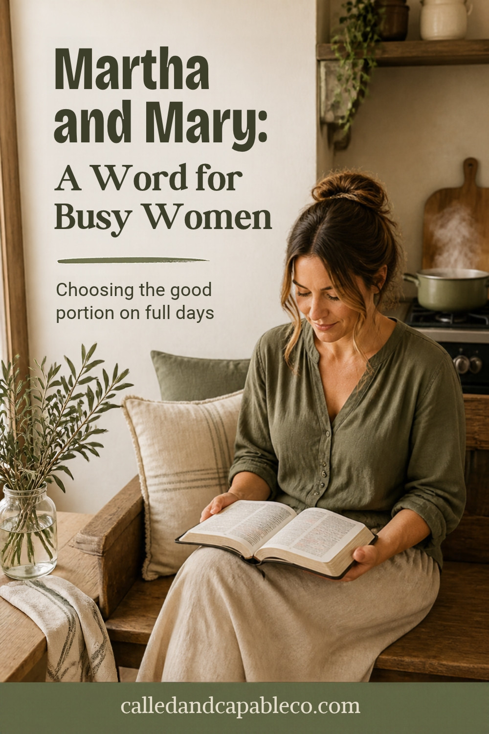 Martha and Mary: A Word for Busy Women