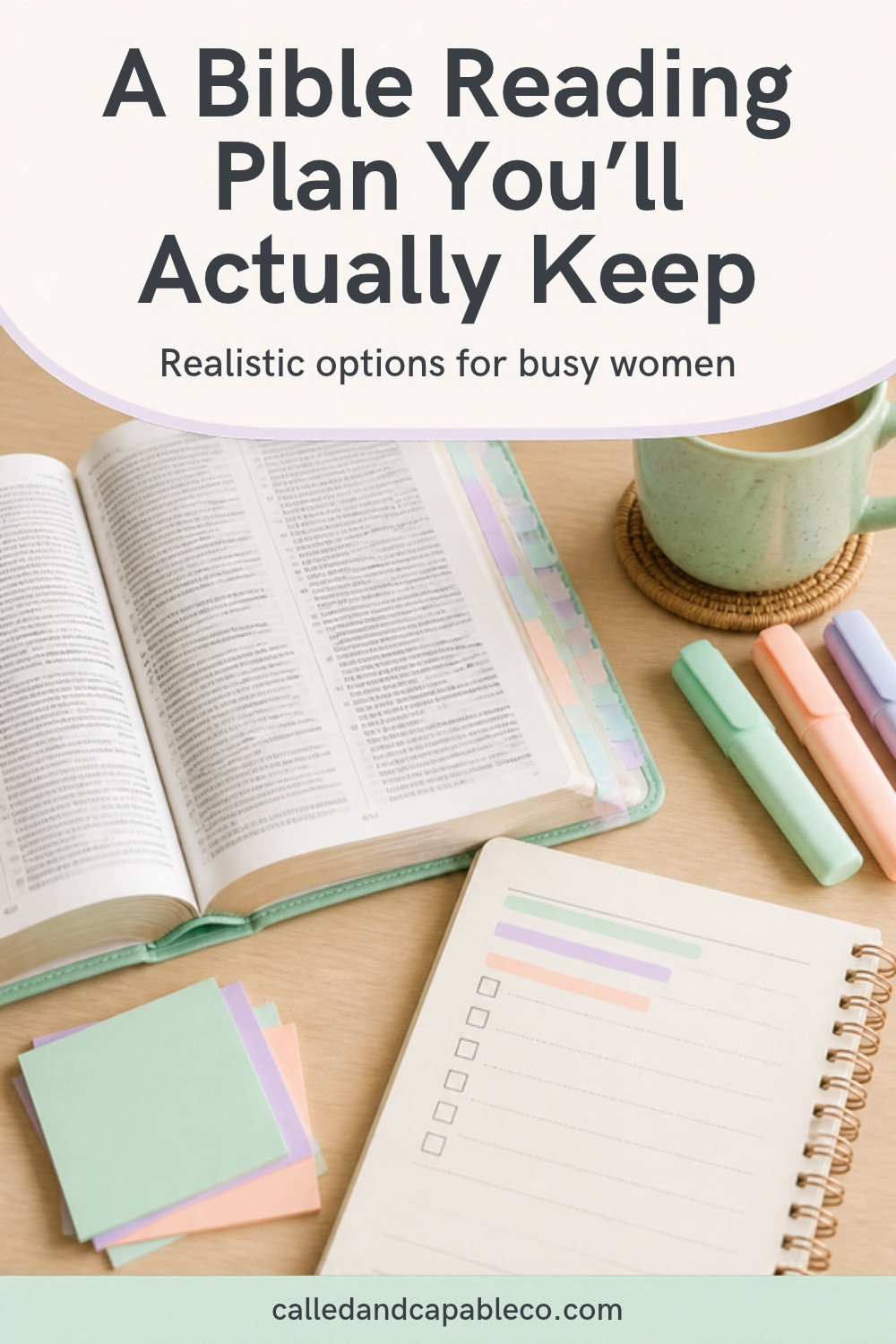 A Realistic Bible Reading Plan for the New Year