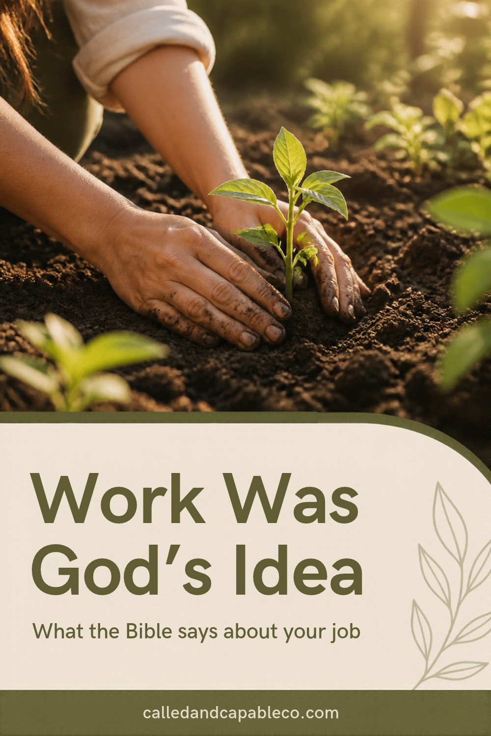What the Bible Says About Work: Starting in Genesis 2